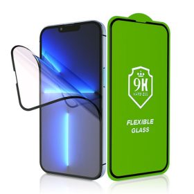   Bestsuit Rugalmas Hibrid üveg 5D Xiaomi redmi Note 14 4G/5G fekete
