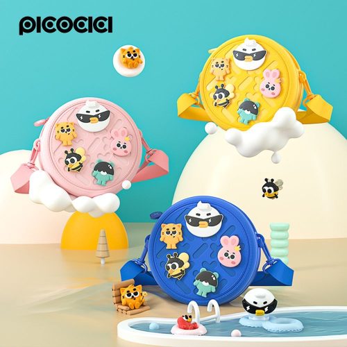 PICOCICI Gyerek Kerek Táska K36 kék