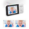Electronic baby monitor with night vision