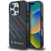 BMW tok IPHONE 16 Pro készülékhez BMHCP16L23HTRAK (Motorsport IML Random Stripes) fekete