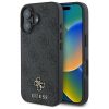 GUESS tok iPHONE 16-hoz kompatibilis MagSafe-fel GUHMP16SP4SM4MK (PU 4G Kicsi és Klasszikus) fekete