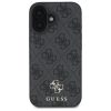 GUESS tok iPHONE 16-hoz kompatibilis MagSafe-fel GUHMP16SP4SM4MK (PU 4G Kicsi és Klasszikus) fekete