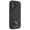 GUESS tok iPHONE 16-hoz kompatibilis MagSafe-fel GUHMP16SP4SM4MK (PU 4G Kicsi és Klasszikus) fekete
