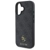 GUESS tok iPHONE 16-hoz kompatibilis MagSafe-fel GUHMP16SP4SM4MK (PU 4G Kicsi és Klasszikus) fekete