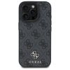 GUESS tok IPHONE 16 Pro-hoz kompatibilis MagSafe GUHMP16LP4SM4MK (PU 4G Small and Classic) fekete