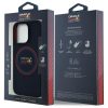 piros BULL tok IPHONE 15 Pro Max-hoz kompatibilis a MagSafe-fel RBHMP15X24SIILVR (Szilikon piros Gyűrű) tengerész