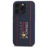 piros BULL tok IPHONE 15 Pro Max-hoz, kompatibilis a MagSafe-fel RBHMP15X24SIOLRV (Szilikon Túlméretezett Függőleges Logó) sötétkék