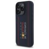 piros BULL tok IPHONE 15 Pro Max-hoz, kompatibilis a MagSafe-fel RBHMP15X24SIOLRV (Szilikon Túlméretezett Függőleges Logó) sötétkék