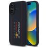 piros BULL tok IPHONE 16-hoz, kompatibilis a MagSafe RBHMP16S24SIOLRV-vel (Szilikon Overméret Függőleges Logó) tengerészkék