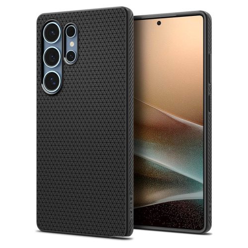 SPIGEN tok LIQUID AIR a SAMSUNG S25 Ultra-hoz matt fekete