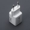 CELL F-ENERGY Mini GaN III VT-25B utazó töltő 1 x Type C + 1x USB A csatlakozóval, PD QC4.0 25W fehér