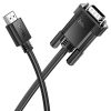 HOCO kábel HDMI (férfi) - VGA (férfi) HD 1080p US12 2 m fekete