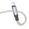 HOCO cable USB A to Lightning 2,4A U112 1 m szürke