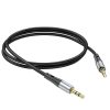 HOCO cable AUX Jack 3,5 mm (férfi) to Jack 3,5 mm (férfi) UPA22 1 m fekete