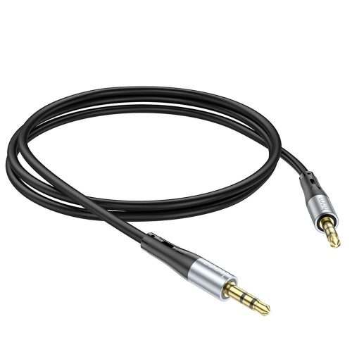 HOCO cable AUX Jack 3,5 mm (férfi) to Jack 3,5 mm (férfi) UPA22 1 m fekete