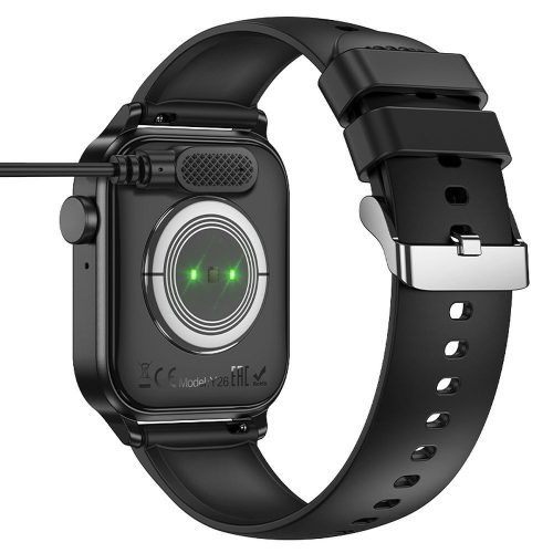 HOCO smartwatch töltőkábel Y26 / Y27 0,6 m fekete