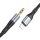 Cable AUX Jack 3,5 mm to Lightning Hoco 1 m UPA22 black