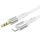 Cable AUX Jack 3,5 mm to Lightning Hoco 1 m UPA22 white