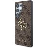 GUESS tok SAMSUNG S25 Ultra készülékhez GUHCS25L4GMGBR (4G PU Big Logo) barna
