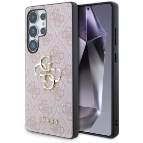   GUESS case for SAMSUNG S25 Ultra GUHCS25L4GMGPI (4G PU Big Logo) pink