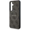GUESS case for SAMSUNG S25 Plus GUHMS25MG4GFRW (Magnetic PU 4G Ring Classic Logo) brown