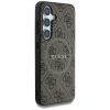 GUESS case for SAMSUNG S25 Plus GUHMS25MG4GFRW (Magnetic PU 4G Ring Classic Logo) brown