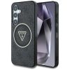 GUESS case for SAMSUNG S25 Plus GUHMS25MHG4PRTGK (Magnetic IML Metal Glitter 4G Circle Triangle) black