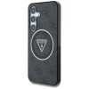 GUESS case for SAMSUNG S25 Plus GUHMS25MHG4PRTGK (Magnetic IML Metal Glitter 4G Circle Triangle) black