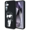 KARL LAGERFELD case for SAMSUNG S25 KLHMS25SPNYKGRTK (Magnetic Silicone Graffiti Ikonik) black