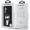 KARL LAGERFELD case for SAMSUNG S25 KLHMS25SPNYKGRTK (Magnetic Silicone Graffiti Ikonik) black