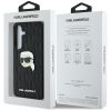 KARL LAGERFELD case for SAMSUNG S25 KLHCS25SPGKLKIPK (PU Monogram K. Head Pin) black