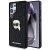 KARL LAGERFELD case for SAMSUNG S25 Ultra KLHCS25LPGKLKIPK (PU Monogram K. Head Pin) black