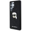 KARL LAGERFELD case for SAMSUNG S25 Ultra KLHCS25LPGKLKIPK (PU Monogram K. Head Pin) black