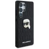 KARL LAGERFELD case for SAMSUNG S25 Ultra KLHCS25LPGKLKIPK (PU Monogram K. Head Pin) black