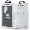 KARL LAGERFELD case for SAMSUNG S25 Ultra KLHCS25LPGKLKIPK (PU Monogram K. Head Pin) black