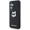 KARL LAGERFELD case for SAMSUNG S25 Plus KLHCS25MPGKLCHPK (PU Monogram Choupette Head Pin) black