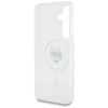KARL LAGERFELD case for SAMSUNG S25 KLHMS25SHLSCHH (Magnetic IML Metal Choupette Head) white