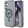 KARL LAGERFELD case for SAMSUNG S25 KLHMS25SHLSCHK (Magnetic IML Metal Choupette Head) black
