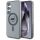 KARL LAGERFELD case for SAMSUNG S25 KLHMS25SHLSCHK (Magnetic IML Metal Choupette Head) black