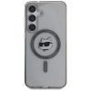 KARL LAGERFELD case for SAMSUNG S25 KLHMS25SHLSCHK (Magnetic IML Metal Choupette Head) black