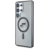 KARL LAGERFELD case for SAMSUNG S25 Ultra KLHMS25LHLSKCK (Magnetic IML Metal KC Heads) black