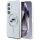 KARL LAGERFELD case for SAMSUNG S25 KLHMS25SHLSKCH (Magnetic IML Metal KC Heads) white