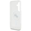 KARL LAGERFELD case for SAMSUNG S25 KLHMS25SHLSKCH (Magnetic IML Metal KC Heads) white
