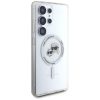 KARL LAGERFELD tok SAMSUNG S25 Ultra KLHMS25LHLSKCH (Magnetic IML Metal KC Heads) fehér