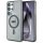 KARL LAGERFELD case for SAMSUNG S25 Ultra KLHMS25LHLSKIK (Magnetic IML Metal K. Heads) black