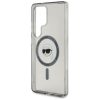 KARL LAGERFELD case for SAMSUNG S25 Ultra KLHMS25LHLSKIK (Magnetic IML Metal K. Heads) black