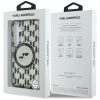 KARL LAGERFELD case for SAMSUNG S25 KLHMS25SHMCKMHK (Magnetic IML Metal Monogram KC Heads) black