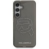 KARL LAGERFELD case for SAMSUNG S25 KLHCS25SHKHDCELK (IML Rhinestones K Head) black