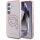 KARL LAGERFELD tok SAMSUNG S25 készülékhez KLHCS25SHKHDCELP (IML Rhinestones K Head) rózsaszín