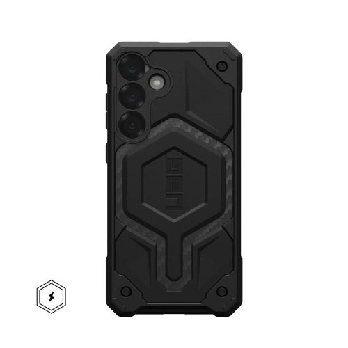 UAG Urban Armor Gear tok MONARCH PRO beépített mágnessel SAMSUNG S25 Plus 5G készülékhez karbon szálas kialakítással